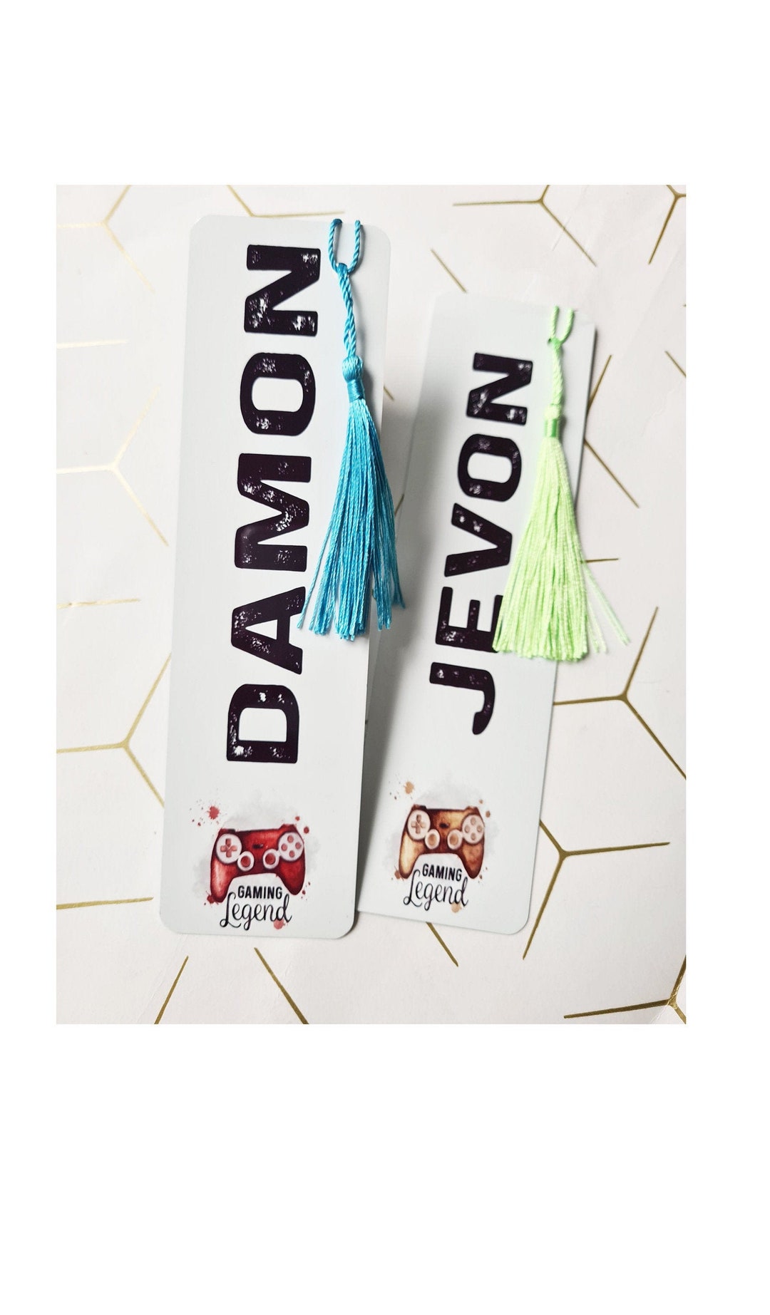 Personalised Gamer Metal Bookmarks Playstion Xbox Gift - Etsy