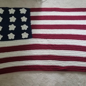 American Flag Blanket 80x45&quot;