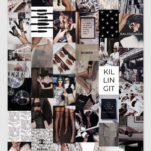 It Girl Wall Collage Kit - DIGITAL