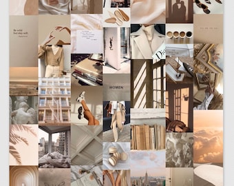 Cream Wall Collage Kit - DIGITAL
