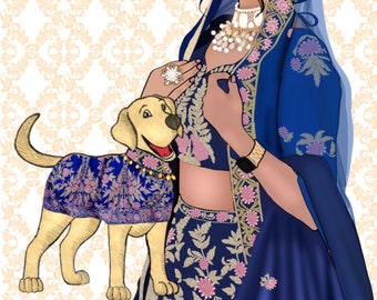 Custom pet clothes~Pet outfit for weddings~dog sherwani~cat sherwani~made to match~custom pet apparel~dog indian outfit~ethnic cat clothes