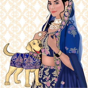 Custom pet clothes~Pet outfit for weddings~dog sherwani~cat sherwani~made to match~custom pet apparel~dog indian outfit~ethnic cat clothes