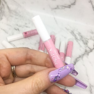 3er Pack Nägel kleben| Nagelkleber | Bester Kleber zum Aufdrücken von Nägeln