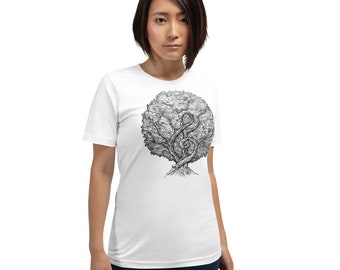 Unisex Music Tree Graphic T-shirt | Shirt for Musicians