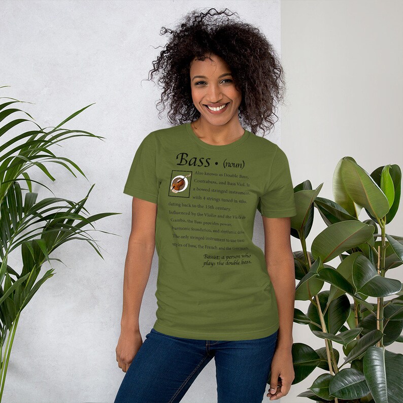 Unisex Bass Definition Light T-shirt | Shirt for Musicians - Etsy
