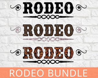 Rodeo SVG Bundle: Western Design (Digital Download)