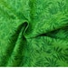 Fabric - Cotton Fabric - 'Green Leaves' - Fabric By the Yard - Fabric Panel -Fabric for Face Masks -Cotton Fabric By the Yard-Fat Quarter 