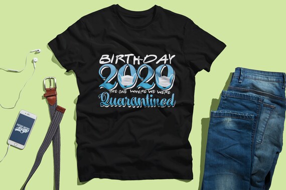 Download 2020 Face Mask Quarantine Birthday Svg Instant Digital Etsy