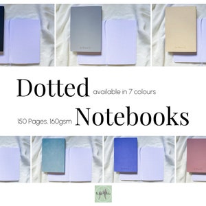 Faux Leather Notebooks Dotted