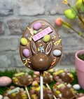 Easter Gift for Kids, Personalised Children’s Easter, Easter Basket Treats, Bunny, Chocolate Egg,  Belgian Chocolate Lolly, Egg Hunt