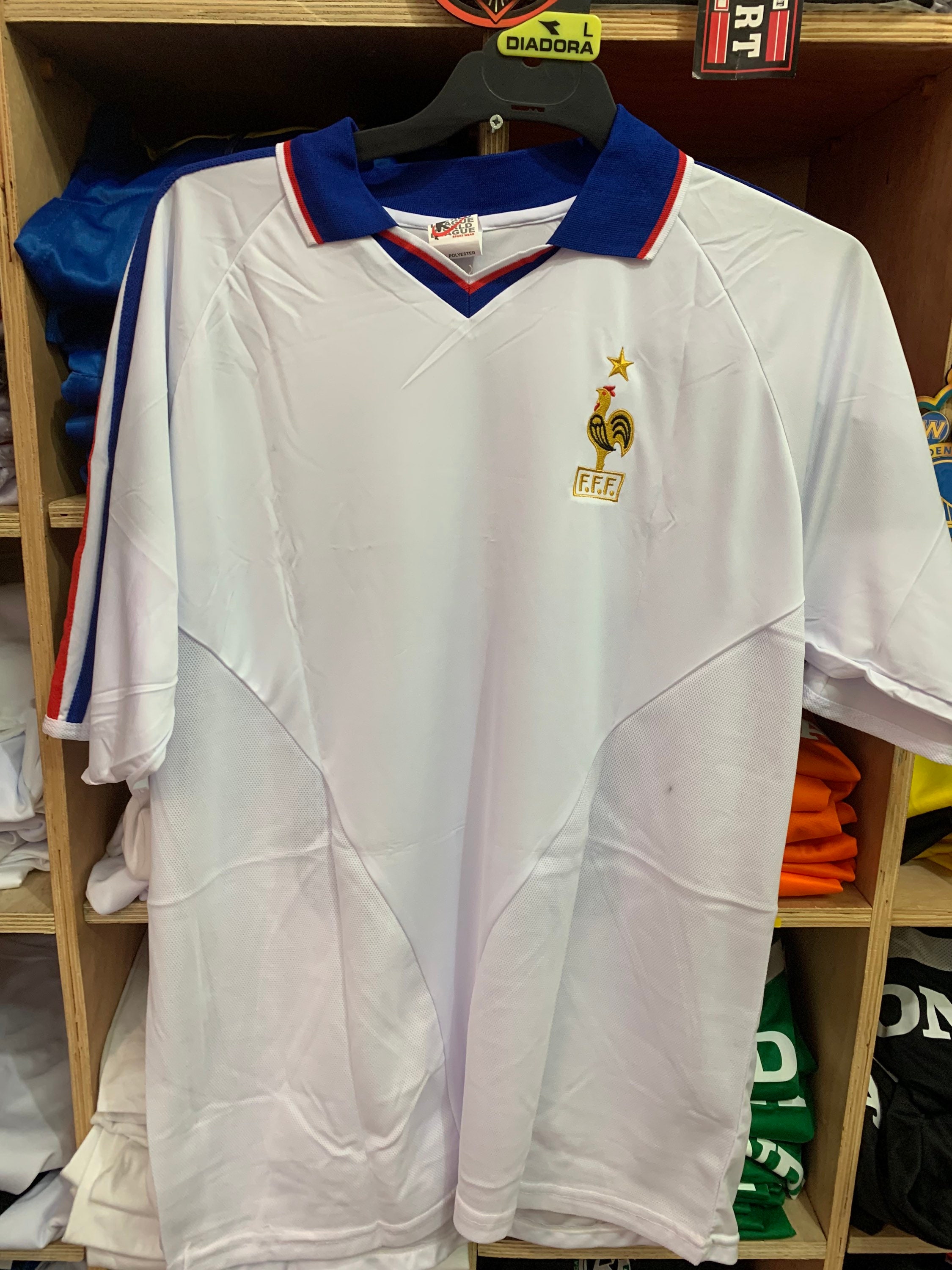 Vintage Jersey shirt World Cup 1996 France Team, Jersey shirt,