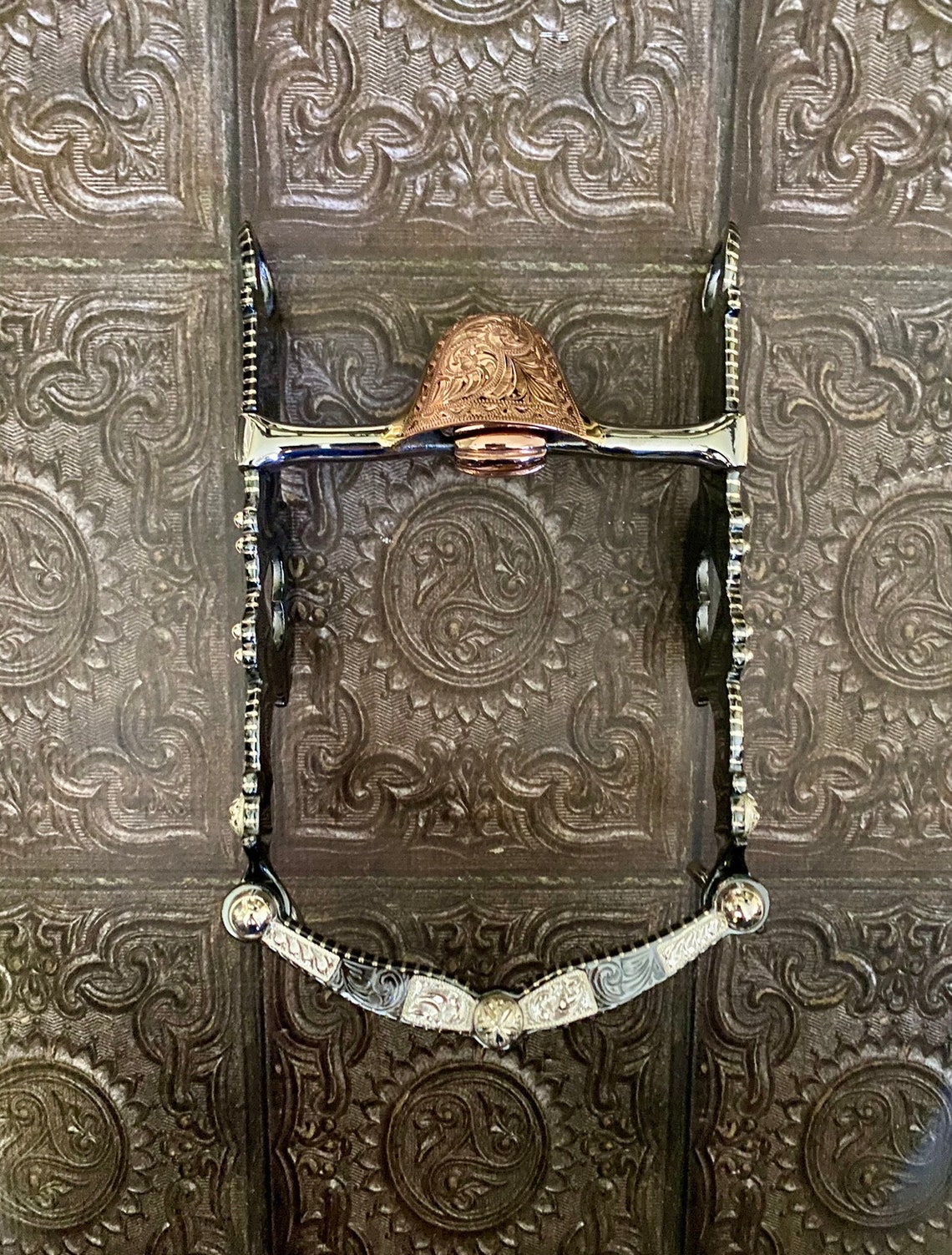 Silver Horse Bit Etsy