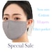 Cotton Face Mask with a Filter pocket and Nose wire, 3 Layers;Reusable and Washable,