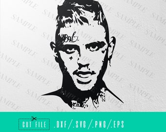 Lil Peep SVG PNG DXF – Digital Download for Cricut & Silhouette – Stencil, Vinyl, Printable Art