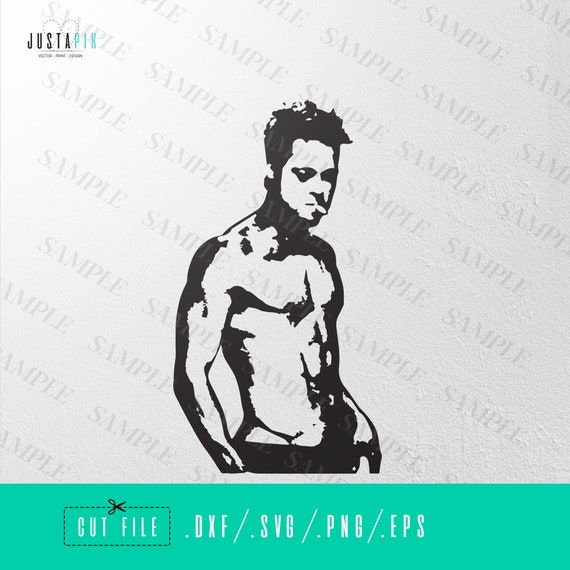 Fight Club Brad File for Cricut SVG Movie Vector Cut - Etsy