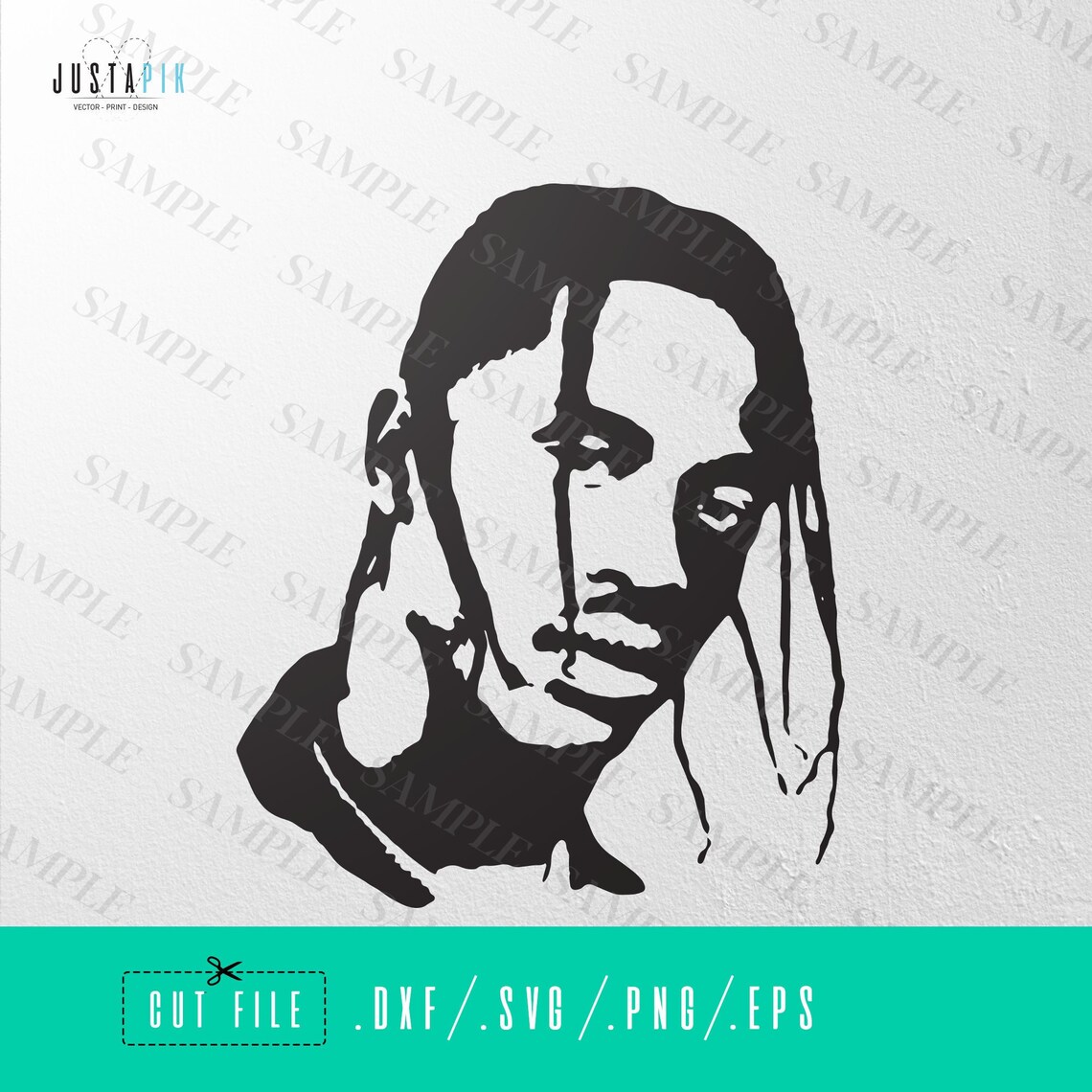 travis scott swoosh stencil