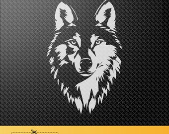 Wolf Animal SVG PNG DXF – Digital Download for Cricut & Silhouette – Stencil, Vinyl, Printable Art