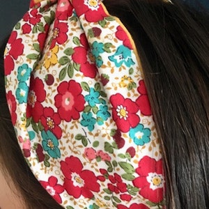 100% Cotton mask with Filter Pocket/Nose Wire, Washable, Reusable, Breathable, Matching Mask, Headband and Scrunchie Lockdown gift image 6