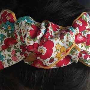 100% Cotton mask with Filter Pocket/Nose Wire, Washable, Reusable, Breathable, Matching Mask, Headband and Scrunchie Lockdown gift image 7