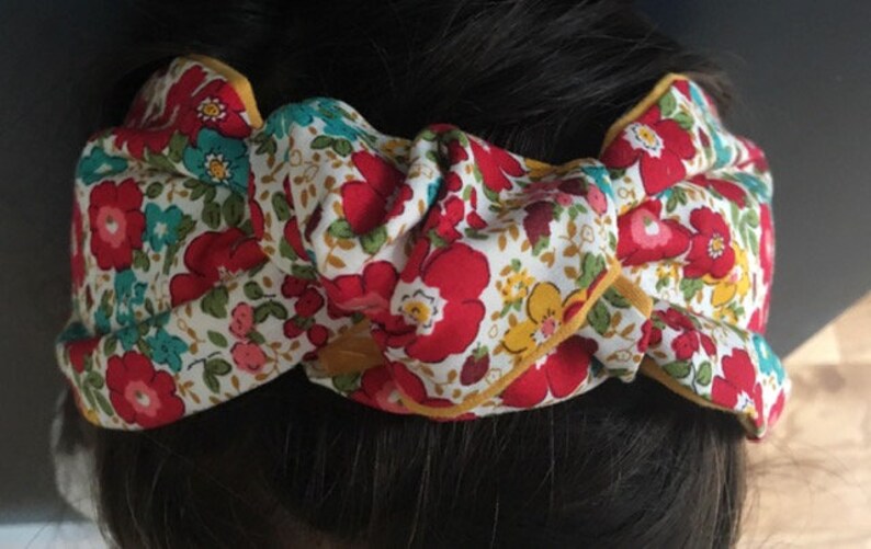 100% Cotton mask with Filter Pocket/Nose Wire, Washable, Reusable, Breathable, Matching Mask, Headband and Scrunchie Lockdown gift image 7