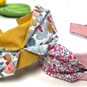 Liberty Floral Turban Headband: Women's Alice Band