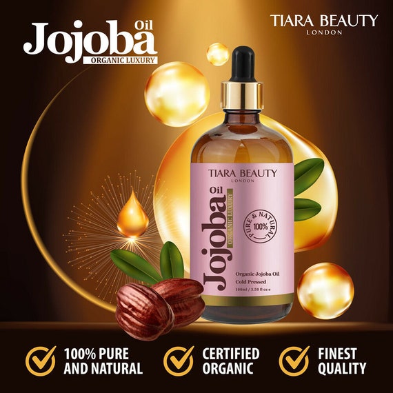 JOJOBA OIL 100 Pure Cold Pressed Certified Organic Jojoba Oil Etsy
