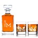 Personalized Barware Collection Set Initial Monogram Bar Theme Design ...