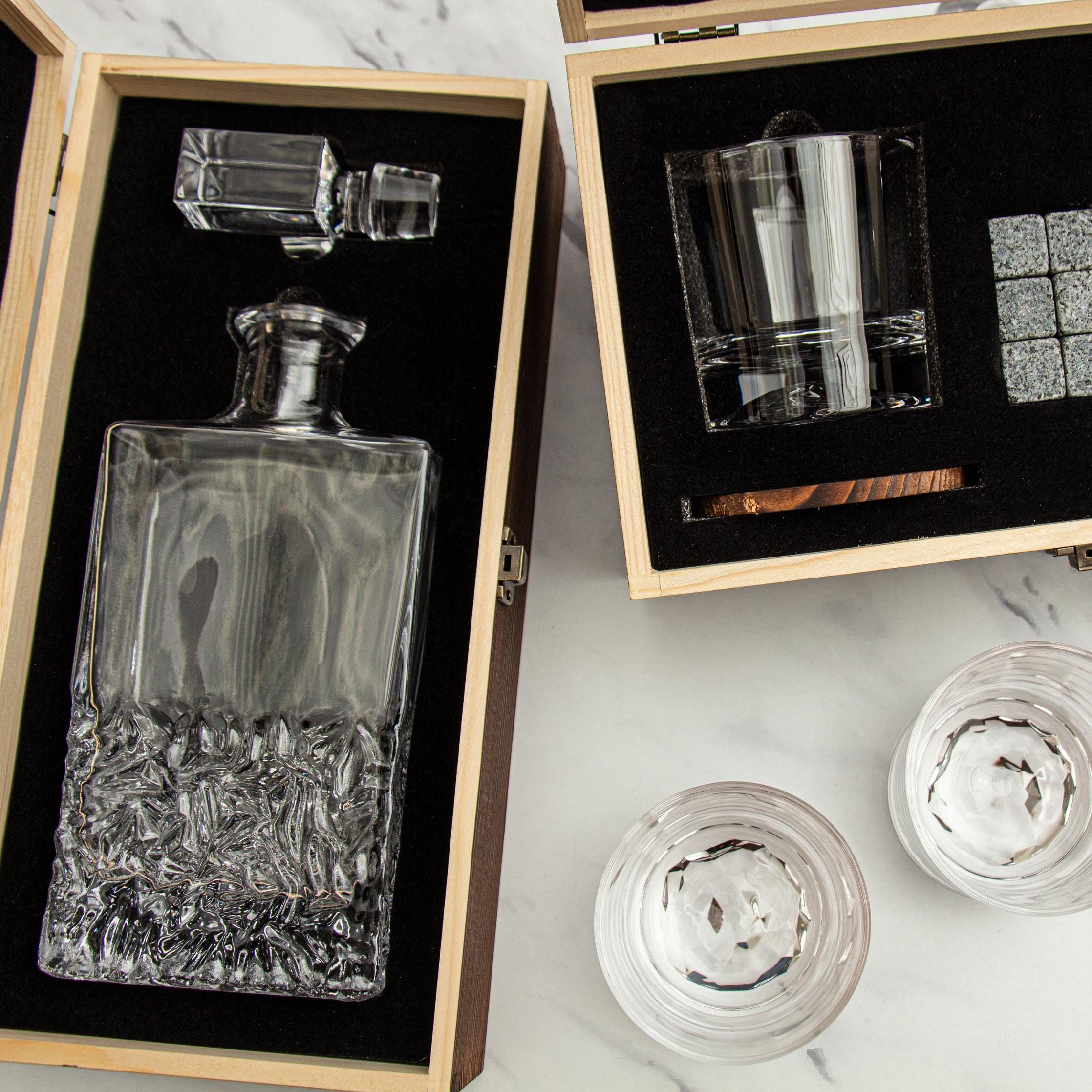 Personalized Stadium Engraved Barware Build Your Own Set - Custom