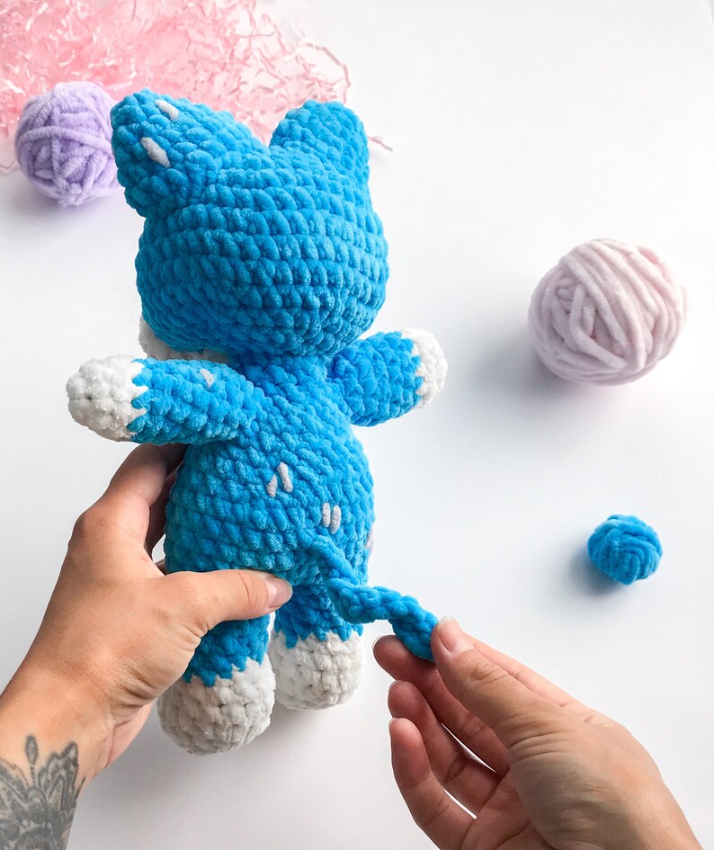 Crochet snow leopard pattern Crochet cheetah Crochet | Etsy