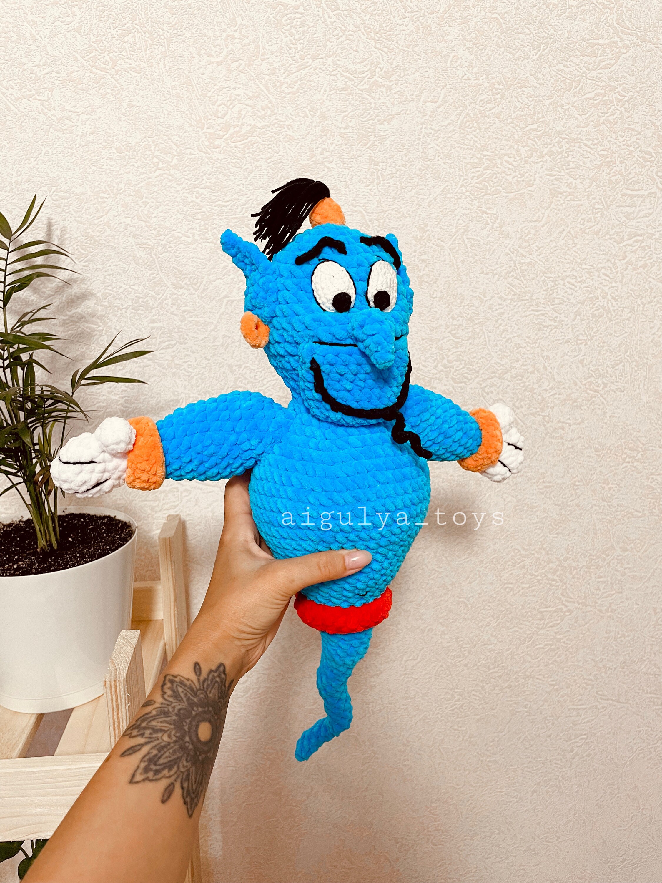 Genie amigurumi pattern Genie crochet pattern Genie pattern Etsy
