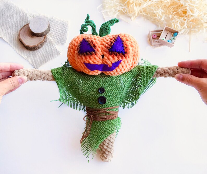 Halloween crochet bat /& Halloween orange pumpkin crochet pattern Crochet orange pumpkin pattern Cute bat amigurumi