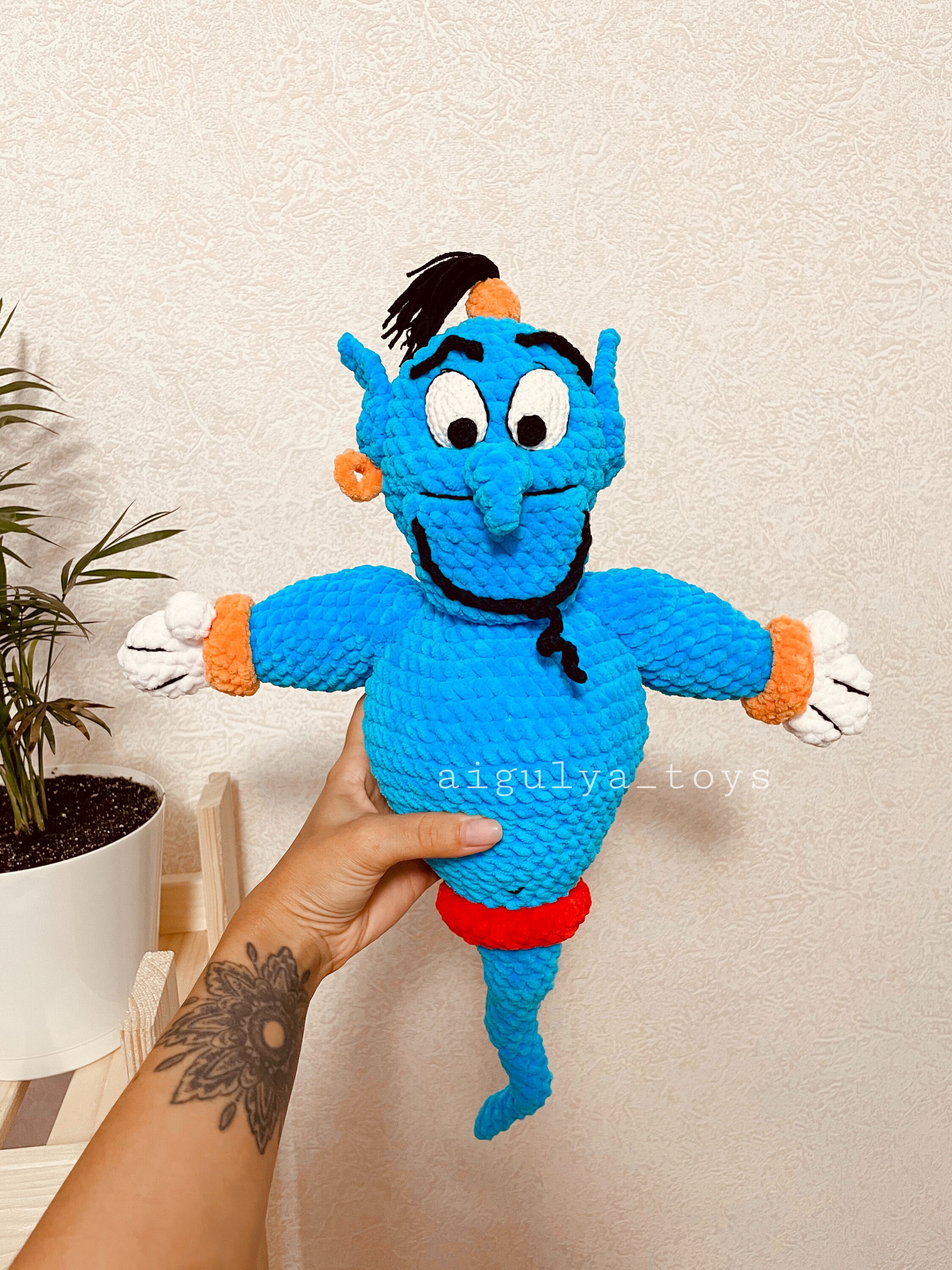 Genie amigurumi pattern Genie crochet pattern Genie pattern Etsy