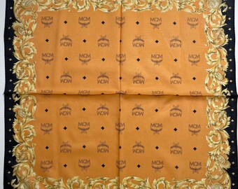 MCM Vintage Handkerchief 18 x 18 inches