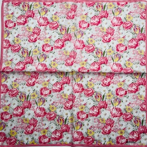 Renoma Vintage Collection Handkerchief 19 x 19 inches