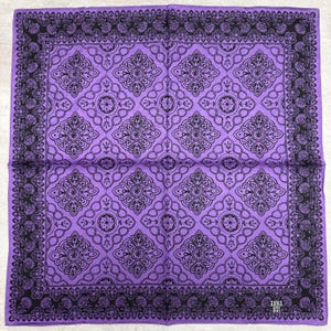 Anna Sui Vintage Handkerchief Made in Japan 19 x 19 inches , Cotton