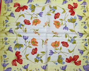 KENZO Vintage handkerchief 22 x 22 inches