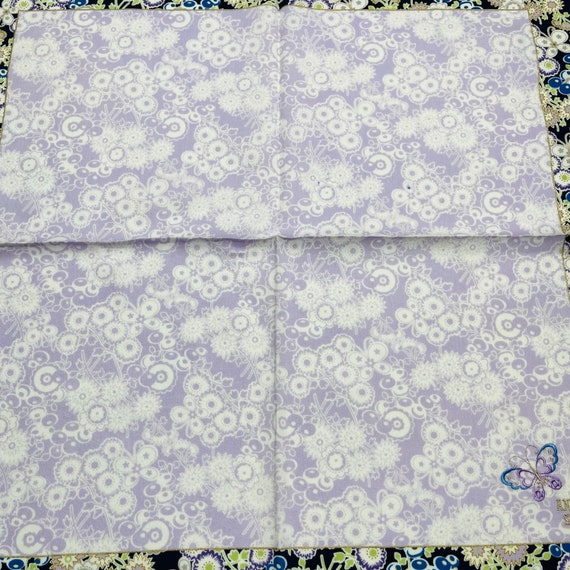 Anna Sui Vintage Handkerchief 18 x 18 inches - image 5