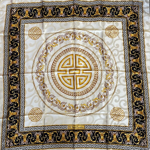 Foulard En Soie Renato Balestra - Imprimé Animal - Multicolore - Occasion