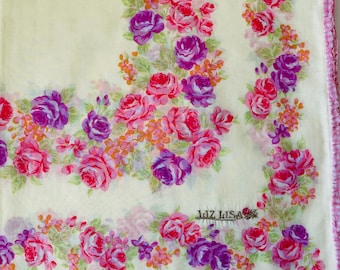 Liz Lisa Vintage handkerchief 20 x 20 inches