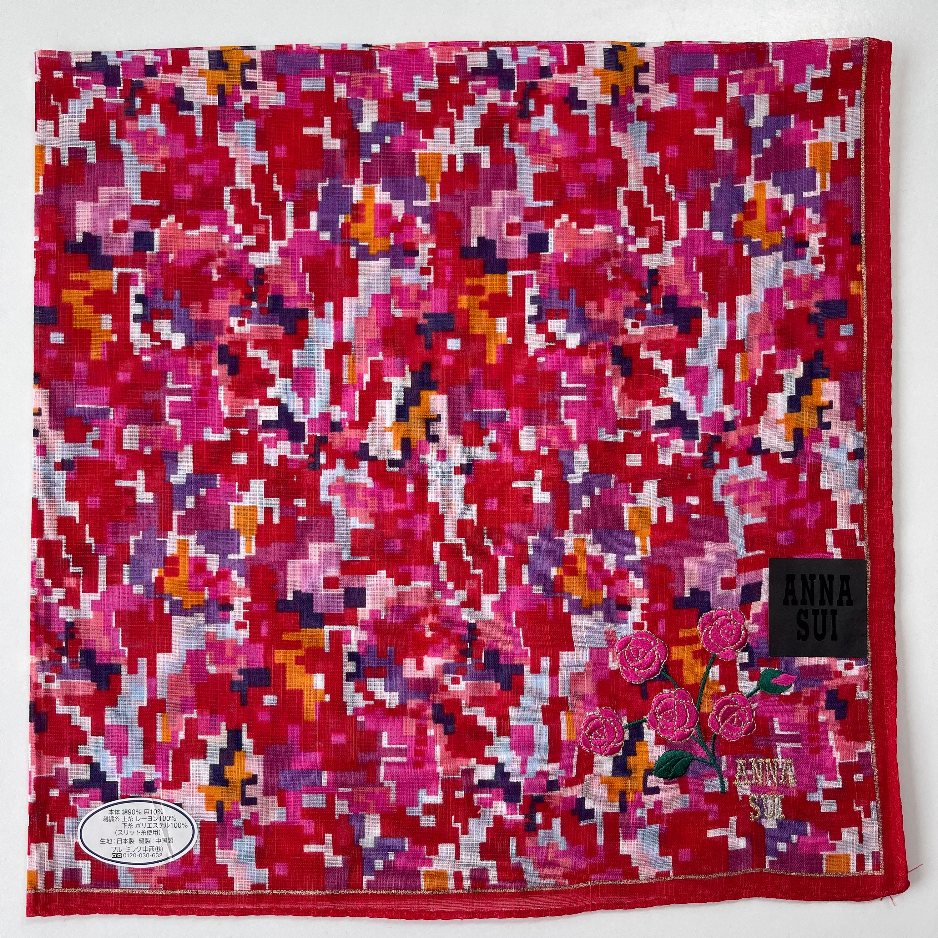 Anna Sui Vintage Taschentuch