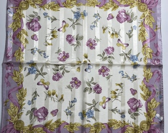 Burberry Vintage Handkerchief 22 x 22 inches