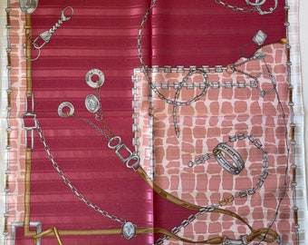 TRUSSARDI Vintage Handkerchief 22 x 22 inches