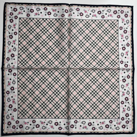 DAKS London Vintage Handkerchief 19 x 19 inches