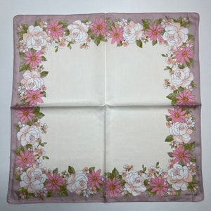 Renoma Vintage handkerchief 20 x 20 inches