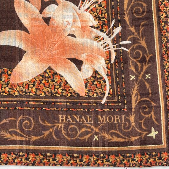 HANAE MORI Vintage handkerchief 22 x 22 inches - image 2