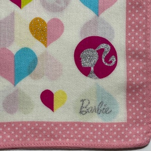 Barbie Vintage Handkerchief 18 x 18 inches image 2