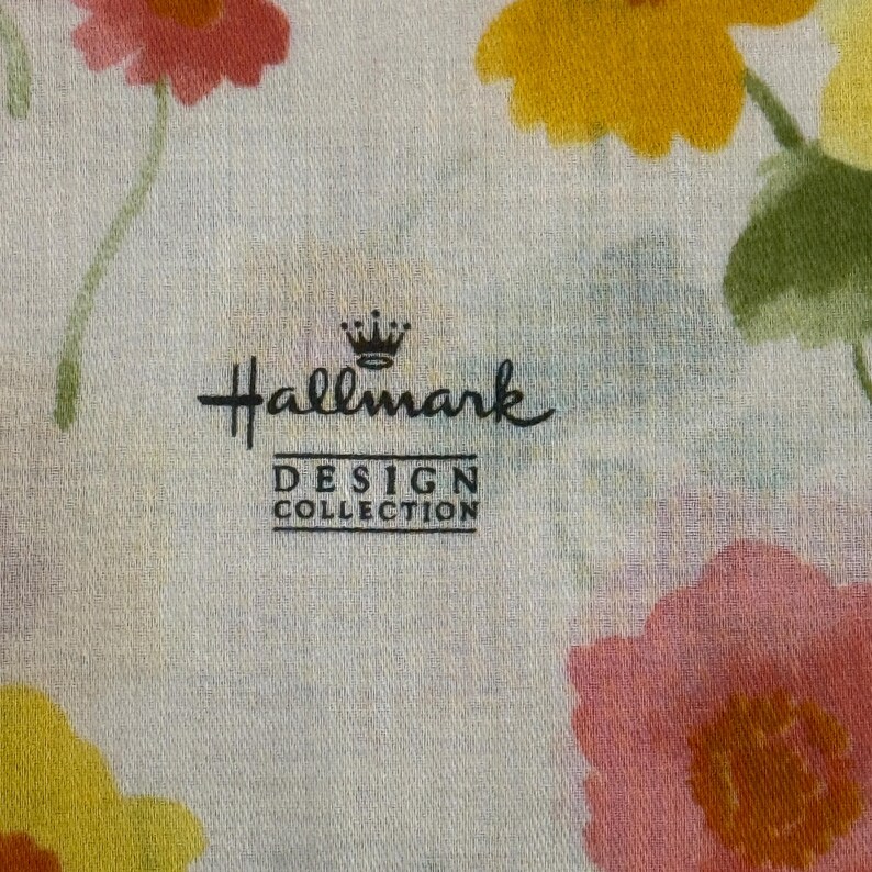 Hallmark Design Collection Vintage Handkerchief 19 X 19 Inches - Etsy