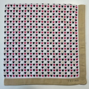 Celine Paris Vintage Handkerchief 22 x 22 inches