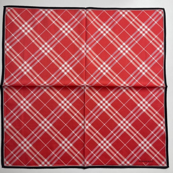 Burberry Vintage Collection Handkerchief 19 x 19 i