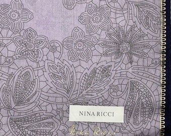 Nina Ricci Vintage handkerchief 22 x 22 inches